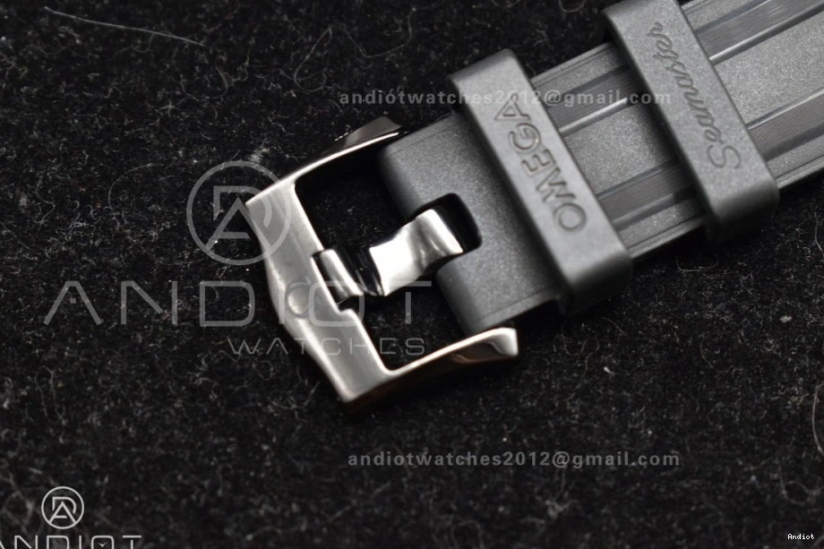 Dial 43.5mm Black Strap Black Best Ceramic 300m Edition Seamaster A8806 Rubber 1:1 Black VSF on 1118